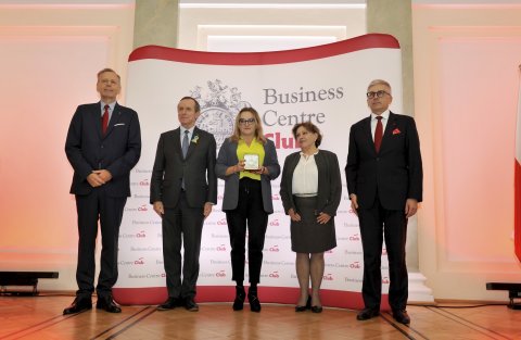 EUROPEJSKI MEDAL- SZCZEGÓLNE WYRÓŻNIENIE DLA FIRMY BAZARNIK