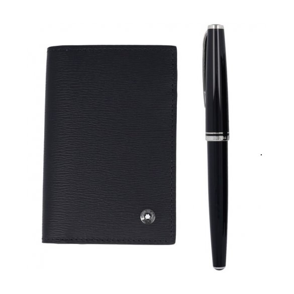 ZESTAW MONTBLANC ROLLER CRUISE BLACK CT Z WIZYTOWNIKIEM