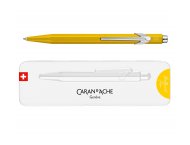 DŁUGOPIS CARAN D'ACHE 849 COLORMAT-X ŻÓŁTY W PUDEŁKU