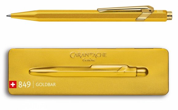 DŁUGOPIS CARAN D'ACHE 849 GOLDBAR