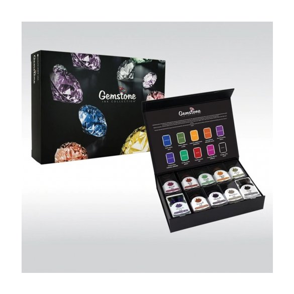 ZESTAW 10 ATRAMENT MONTEVERDE GEMSTONE COLLECTION