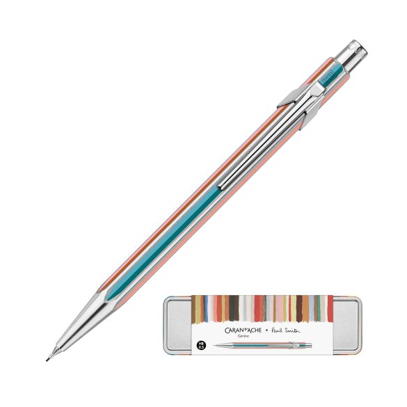 OŁÓWEK CARAN D'ACHE 844 PAUL SMITH EDYCJA 5 SREBRNY