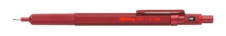 OŁÓWEK AUTOMATYCZNY ROTRING 600 RED 0,7mm