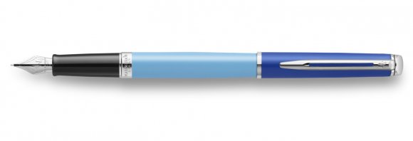 PIÓRO WIECZNE WATERMAN HEMISPHERE COLOUR-BLOCK BLUE