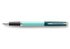 PIÓRO WIECZNE WATERMAN HEMISPHERE COLOUR-BLOCK GREEN