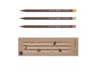 OŁÓWKI CARAN D’ACHE NESPRESSO SWISS WOOD 3 SZTUKI