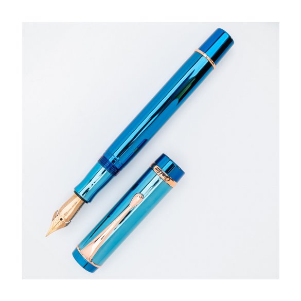 Pióro wieczne Conklin Duragraph Metal PVD Blue 