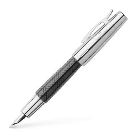 PIÓRO WIECZNE FABER-CASTELL E-MOTION RESIN II PARQUET BLACK CT