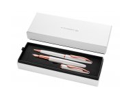 ZESTAW PELIKAN JAZZ NOBLE ELEGANCE PIÓRO I DŁUGOPIS WHITE ROSE GOLD