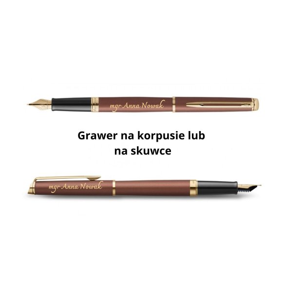 Laserowy grawer na skuwce lub korpusie
