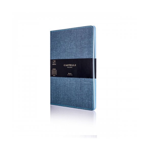 NOTATNIK CASTELLI MILANO HARRIS BLUE