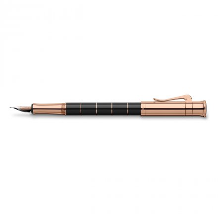 PIÓRO WIECZNE GRAF VON FABER-CASTELL CLASSIC ANELLO BLACK ROSE GOLD