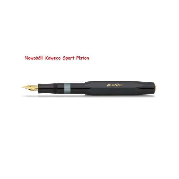 PIÓRO WIECZNE KAWECO PISTON CLASSIC SPORT BLACK GT 