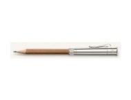OŁÓWEK GRAF VON FABER-CASTELL PERFECT PENCIL BRĄZOWY SREBRNY