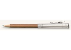 OŁÓWEK GRAF VON FABER-CASTELL PERFECT PENCIL BRĄZOWY SREBRNY