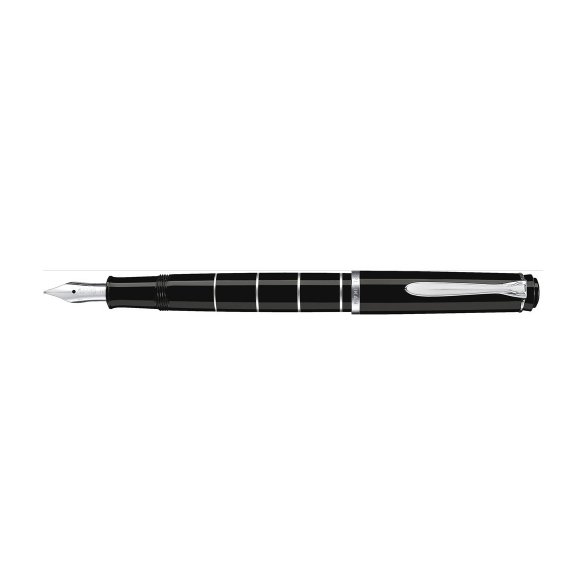 PIÓRO PELIKAN CLASSIC M215 CZARNE-OBRĘCZE EF