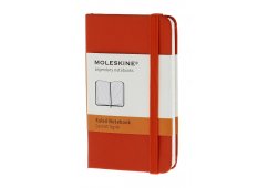 NOTES MOLESKINE CLASSIC POCKET CZERWONY W LINIE, OPRAWA TWARDA