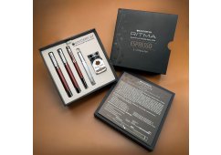 ZESTAW MONTEVERDE ESPRESSO PIÓRO WIECZNE, ROLLER I DŁUGOPIS W PUDEŁKU