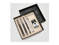 ZESTAW MONTEVERDE RITMA BLACK PIÓRO WIECZNE, ROLLER I DŁUGOPIS W PUDEŁKU 