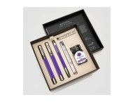 ZESTAW MONTEVERDE RITMA PURPLE PIÓRO WIECZNE, ROLLER I DŁUGOPIS W PUDEŁKU 