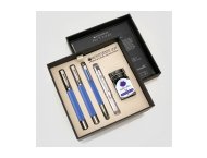 ZESTAW MONTEVERDE RITMA BLUE PIÓRO WIECZNE, ROLLER I DŁUGOPIS W PUDEŁKU 