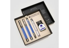 ZESTAW MONTEVERDE RITMA BLUE PIÓRO WIECZNE, ROLLER I DŁUGOPIS W PUDEŁKU
