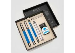 ZESTAW MONTEVERDE RITMA Turquoise PIÓRO WIECZNE, ROLLER I DŁUGOPIS W PUDEŁKU