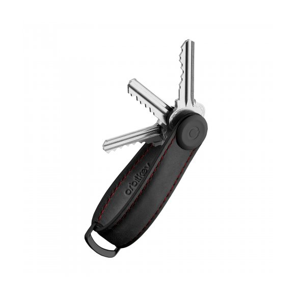 Skórzane etui na klucze Orbitkey 2.0 Black / Red