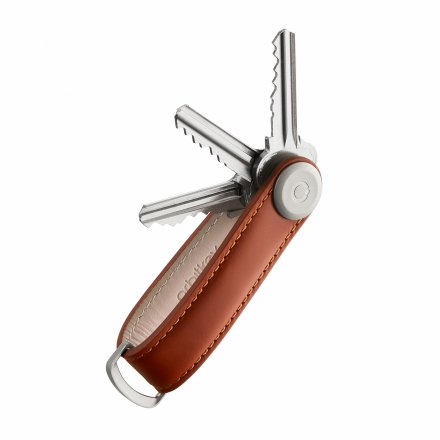 Skórzane etui na klucze Orbitkey 2.0 COGNAC BROWN