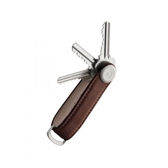 Skórzane etui na klucze Orbitkey 2.0 ESPRESSO / BROWN
