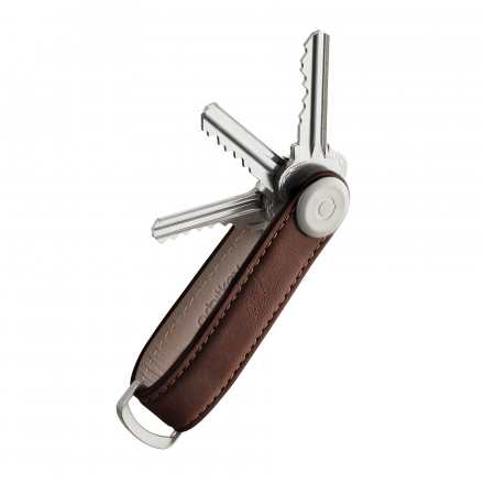 Skórzane etui na klucze Orbitkey 2.0 ESPRESSO/BROWN