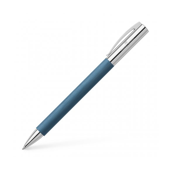 DŁUGOPIS FABER-CASTELL AMBITION RESIN BLUE CT