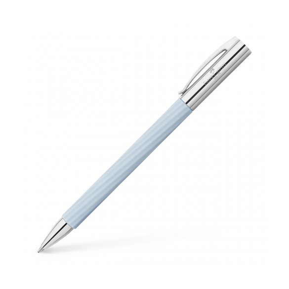 DŁUGOPIS FABER-CASTELL AMBITION ITALIC ICE BLUE