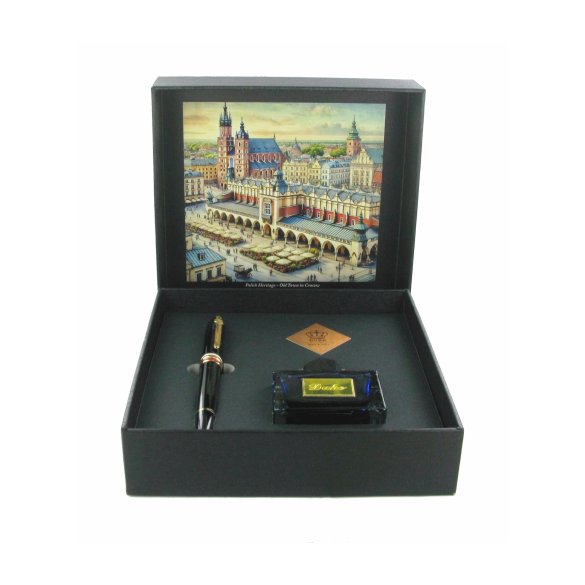 PIÓRO WIECZNE DUKE KRAKÓW HERITAGE GOLD Z ATRAMENTEM 