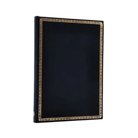 NOTES PAPERBLANKS BLACK EDITION GT MIDI W LINIE