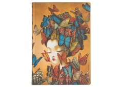 NOTES PAPERBLANKS MADAME BUTTERFLY MIDI W LINIE