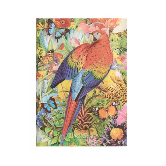 NOTES PAPERBLANKS TROPICAL GARDEN MIDI W LINIE
