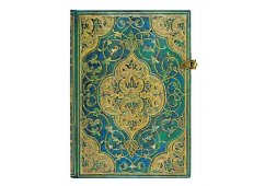 NOTES PAPERBLANKS TURQUOISE CHRONICLES MIDI W LINIE