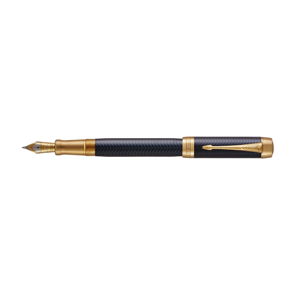 PIÓRO WIECZNE PARKER DUOFOLD PRESTIGE CHEVRON BLUE GT