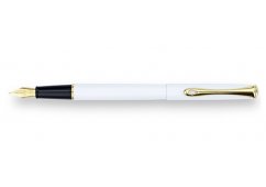 PIÓRO WIECZNE DIPLOMAT TRAVELLER WHITE GT