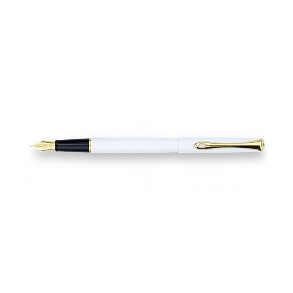 PIÓRO WIECZNE DIPLOMAT TRAVELLER WHITE GT