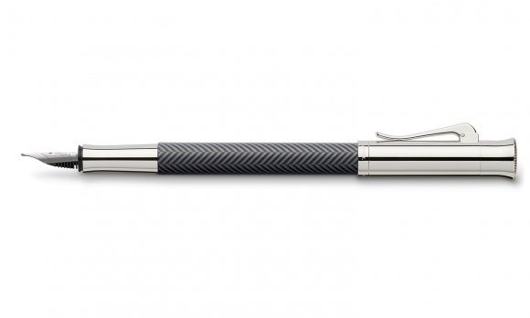 PIÓRO GRAF VON FABER-CASTELL GUILLOCHE CISELE ANTHRACITE M