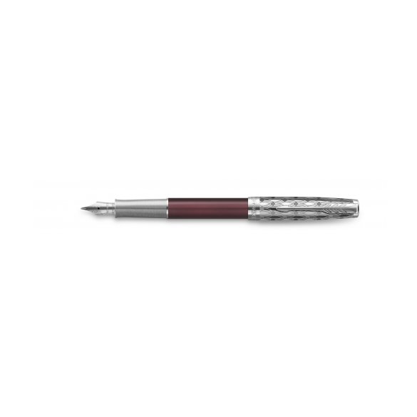 PIÓRO WIECZNE PARKER SONNET METAL & RED CT
