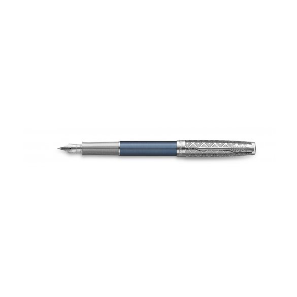 PIÓRO WIECZNE PARKER SONNET METAL & BLUE CT