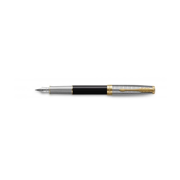 PIÓRO WIECZNE PARKER SONNET METAL & BLACK GT