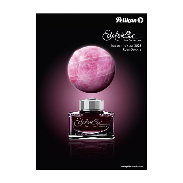 ATRAMENT PELIKAN EDELSTEIN ROSE QUARTZ KOLOR 2023 ROKU