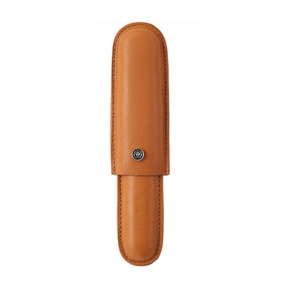 KARMELOWE ETUI CROSS POJEDYNCZE NATURALNA SKÓRA SAFFIANO