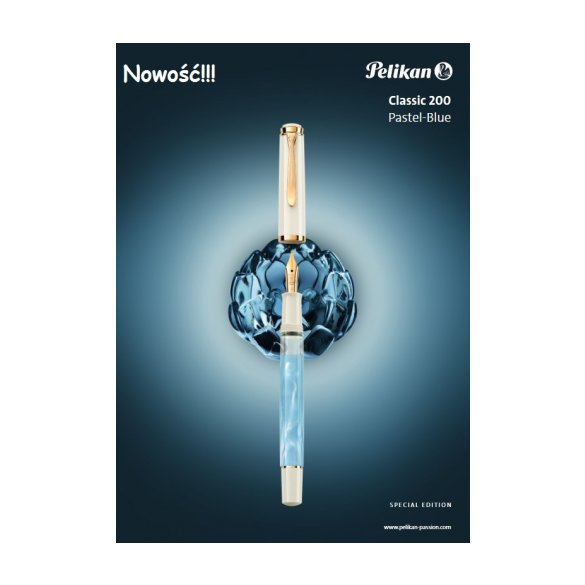 PIÓRO WIECZNE PELIKAN M200 PASTEL BLUE EDYCJA SPECJALNA 2023 