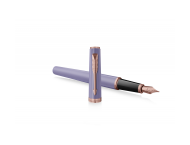 Pióro wieczne Parker Meridian Lilac PGT, liliowe, wykończenia w kolorze różowego złota