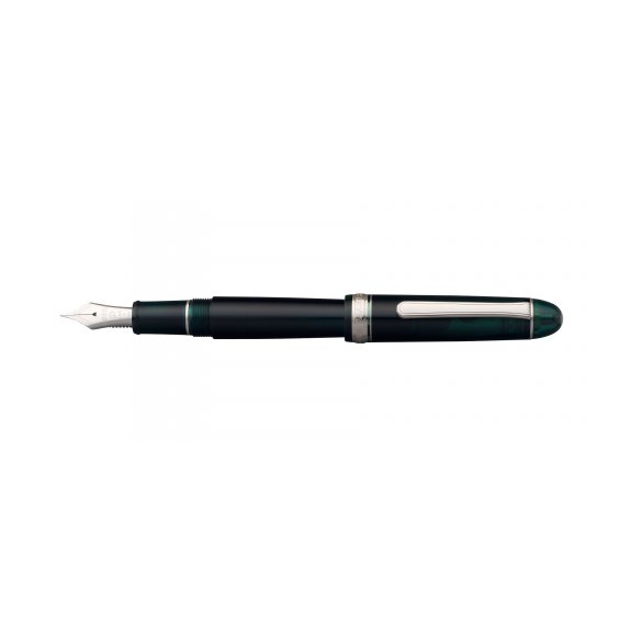 PIÓRO WIECZNE PLATINUM 3776 CENTURY RHODIUM LAUREL GREEN CT